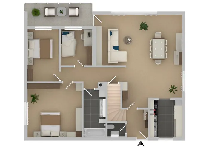 Appartement Apfelbluete By Heinke Wohnraum *